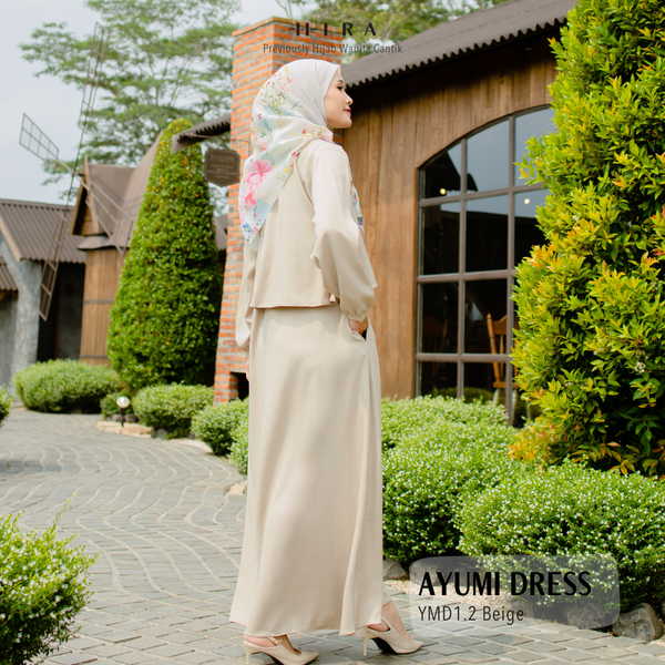 Ayumi Dress - YMD1.2 Beige