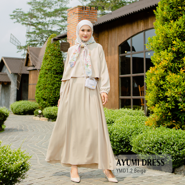 Ayumi Dress - YMD1.2 Beige