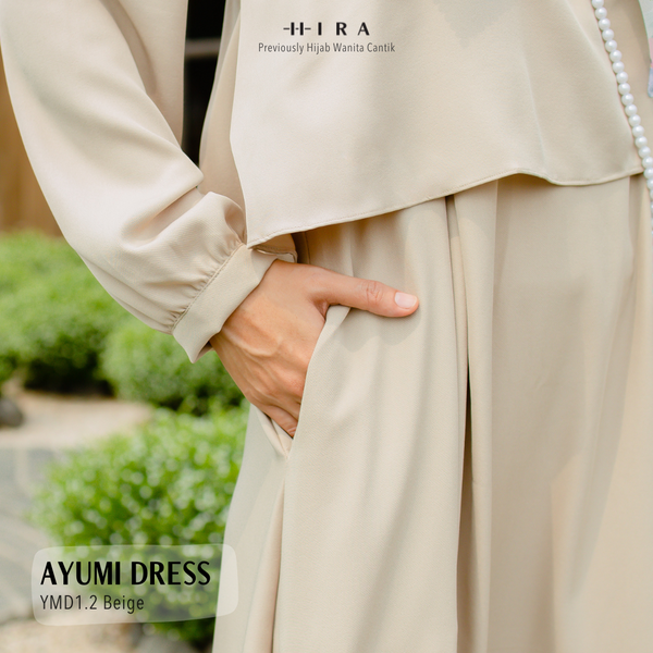 Ayumi Dress - YMD1.2 Beige