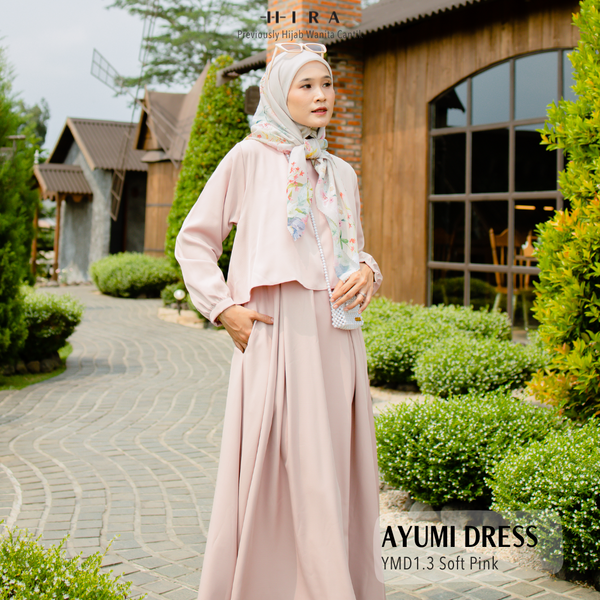 Ayumi Dress - YMD1.3 Soft Pink