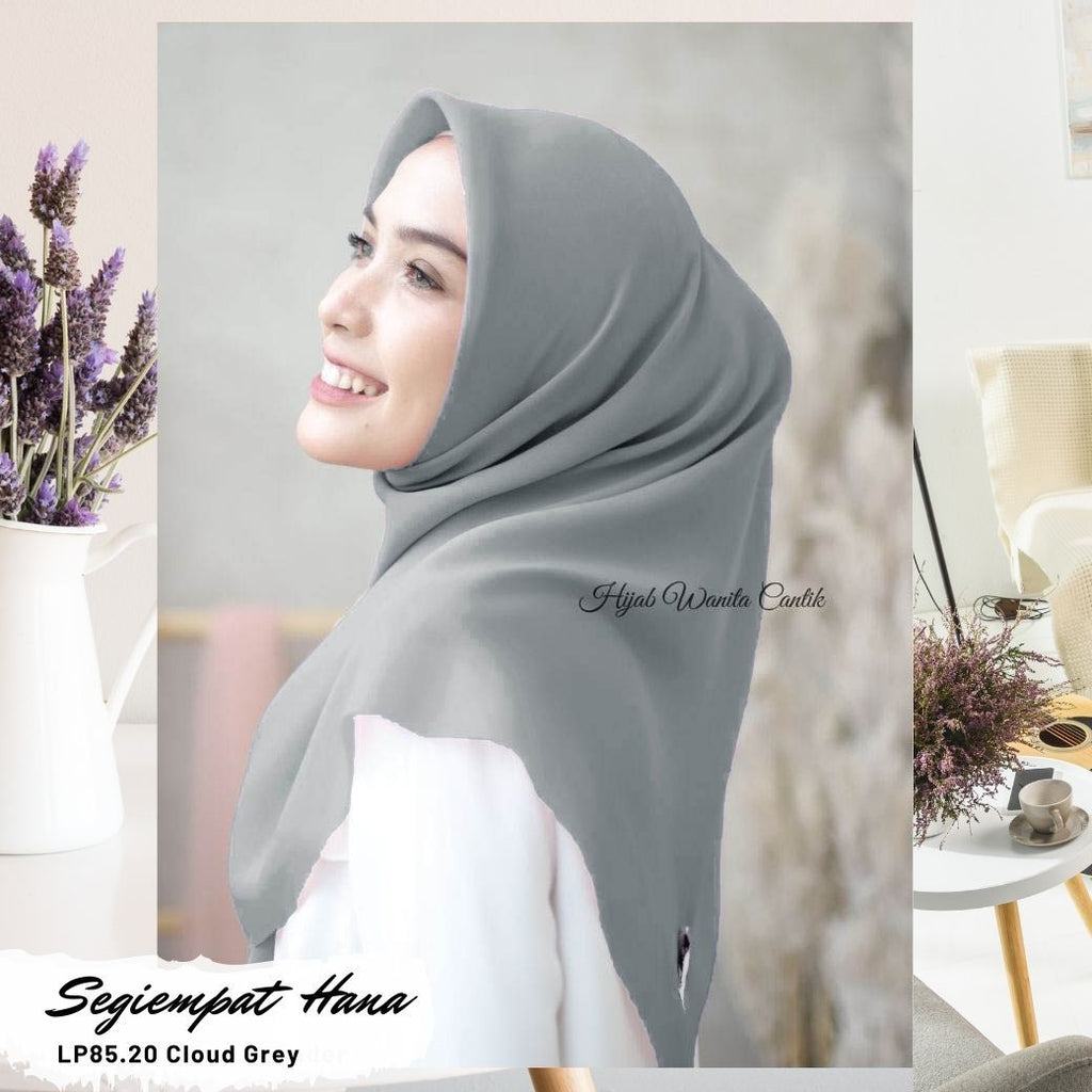 Segiempat Hana - LP85.20 Cloud Grey