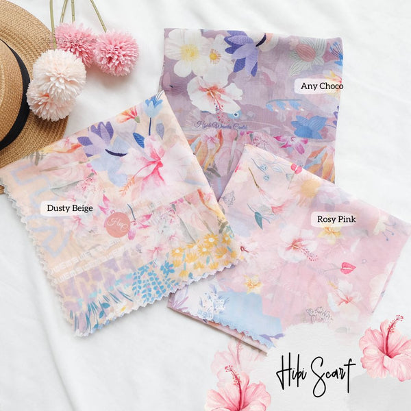 [ BUY 3 GET 1 FREE HIJAB ] Hibi Scarf - SH94.12 Rosy Pink